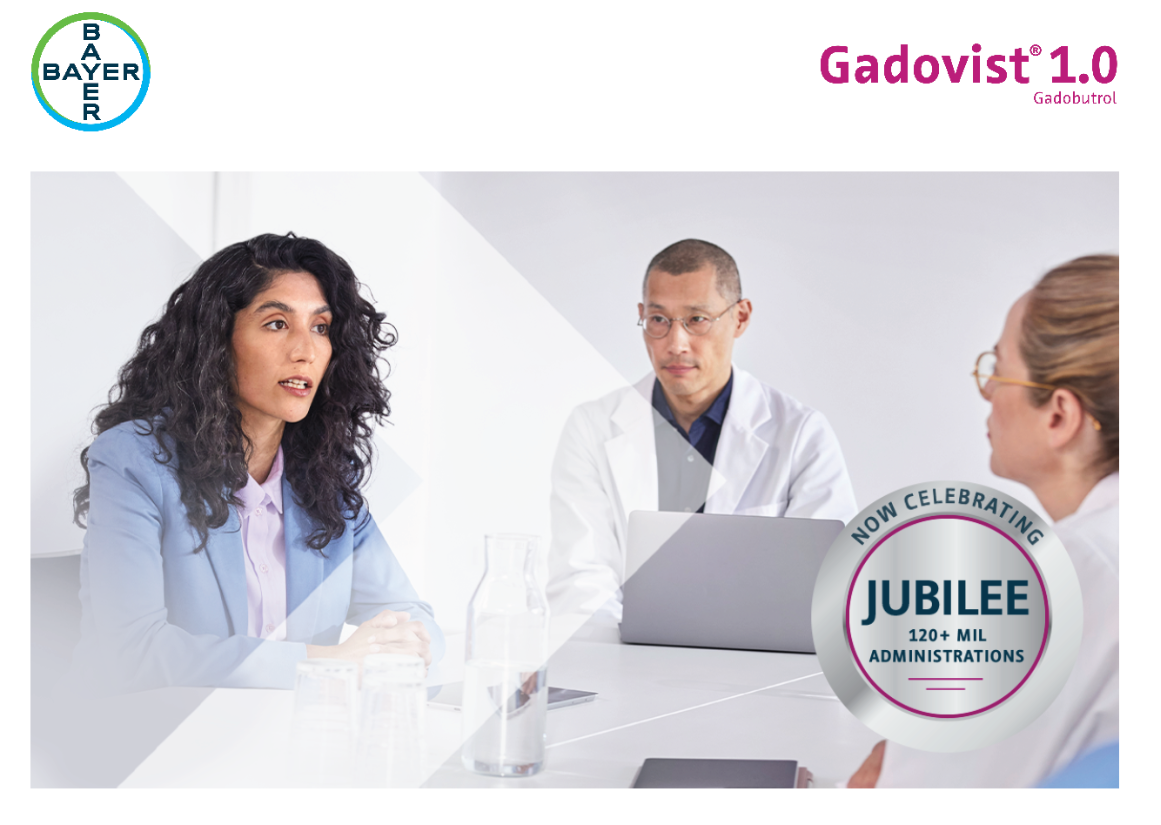 Image for Gadovist page Image of a woman and two doctors